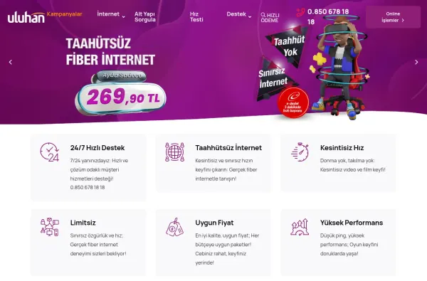 uluhan.net.tr masaüstü ekran görüntüsü