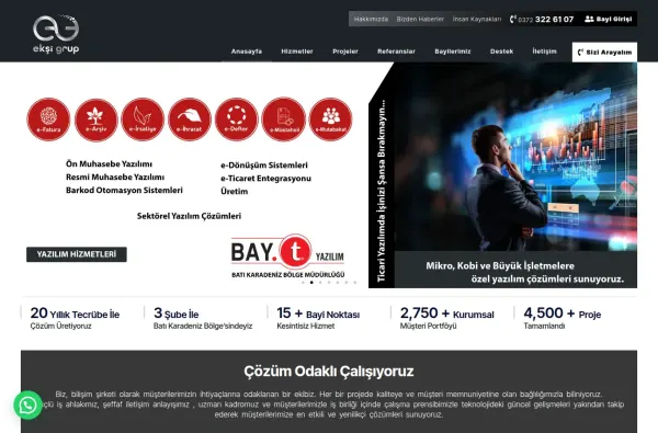 eksigrup.com.tr masaüstü ekran görüntüsü