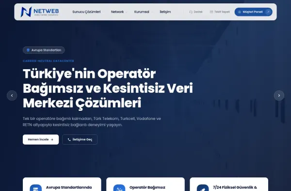 netweb.com.tr masaüstü ekran görüntüsü