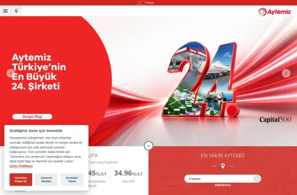 aytemiz.com.tr ekran görüntüsü