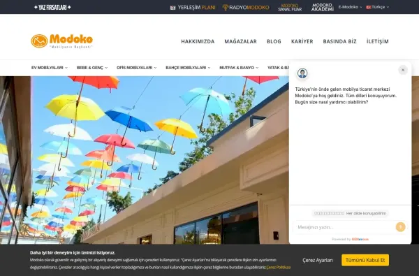 modoko.com.tr ekran görüntüsü