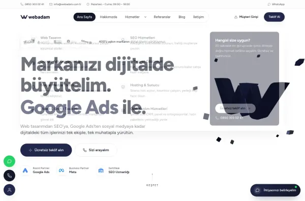 webadam.com.tr ekran görüntüsü
