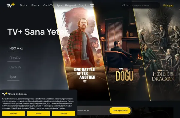 tvplus.com.tr masaüstü ekran görüntüsü