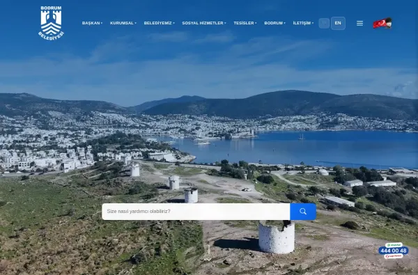 bodrum.bel.tr ekran görüntüsü