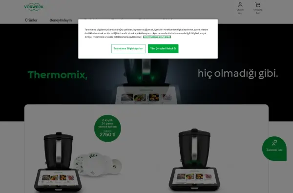 vorwerk.com.tr ekran görüntüsü