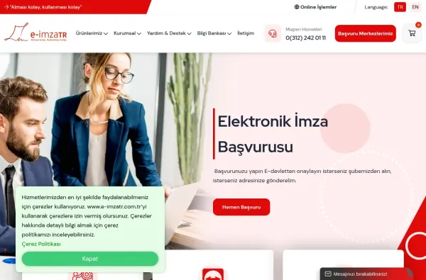 e-imzatr.com.tr ekran görüntüsü