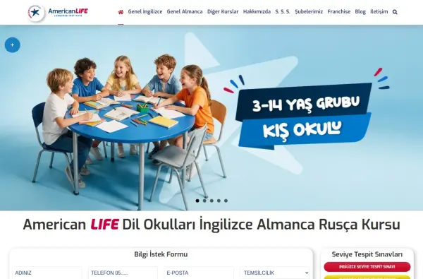 americanlife.com.tr masaüstü ekran görüntüsü