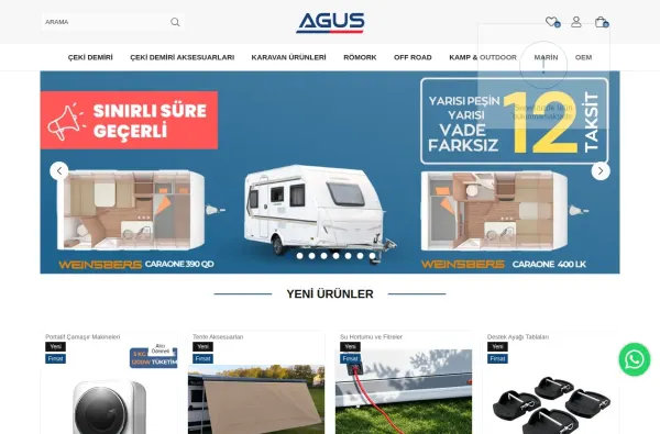 agus.com.tr masaüstü ekran görüntüsü
