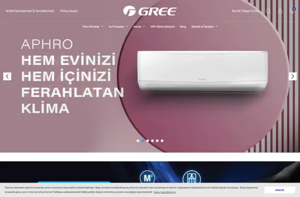 gree.com.tr ekran görüntüsü