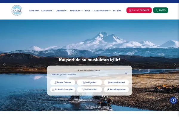 kaski.gov.tr ekran görüntüsü