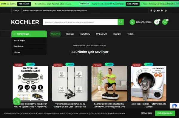 kochler.com.tr masaüstü ekran görüntüsü