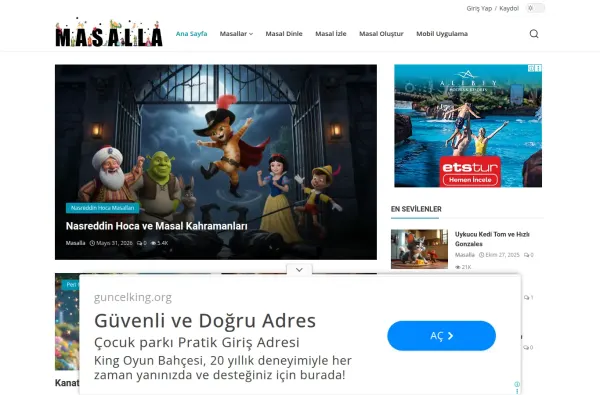 masalla.com.tr ekran görüntüsü