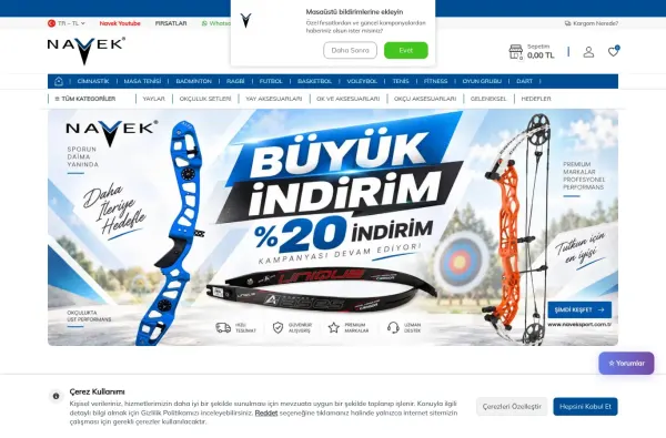 naveksport.com.tr ekran görüntüsü