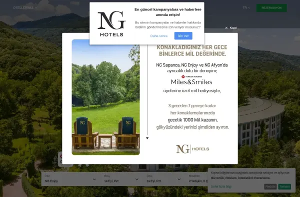 nghotels.com.tr ekran görüntüsü