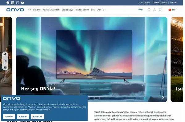 onvo.com.tr ekran görüntüsü