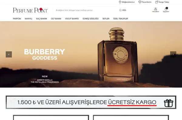 perfumepoint.com.tr masaüstü ekran görüntüsü