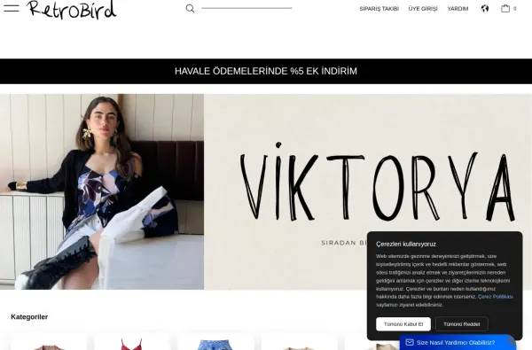 retrobird.com.tr ekran görüntüsü