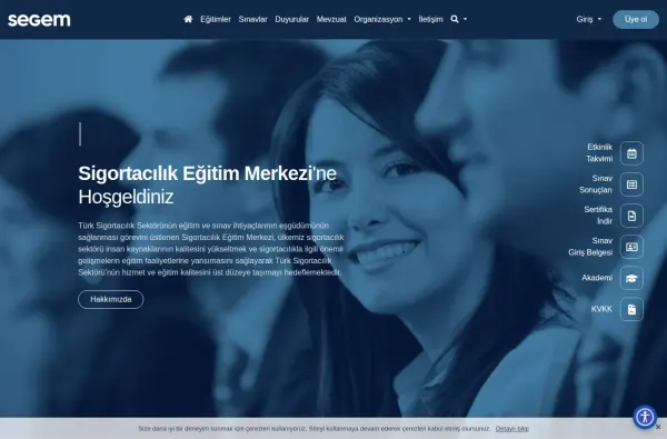 segem.org.tr ekran görüntüsü
