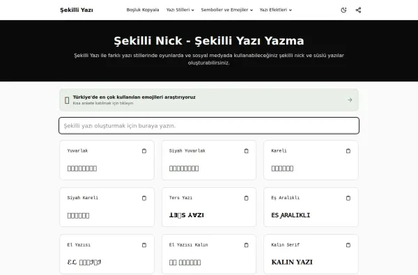 sekilliyazi.com.tr masaüstü ekran görüntüsü