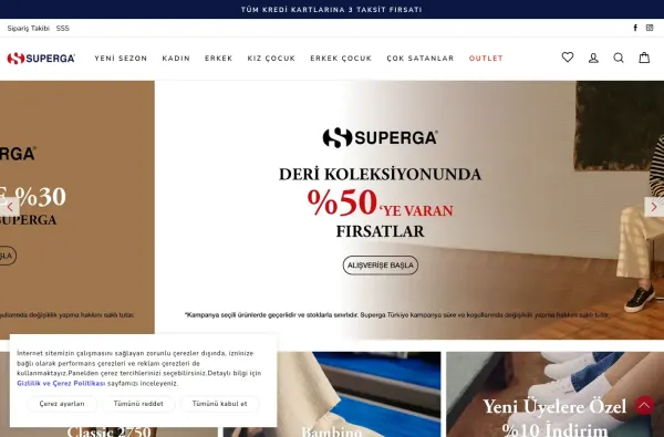 superga.com.tr masaüstü ekran görüntüsü