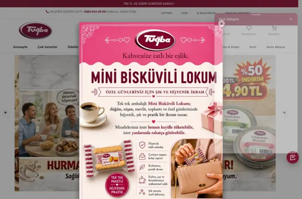 tugbakuruyemis.com.tr masaüstü ekran görüntüsü