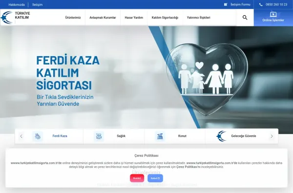 turkiyekatilimsigorta.com.tr ekran görüntüsü