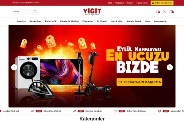 yigitalisveris.com.tr masaüstü ekran görüntüsü