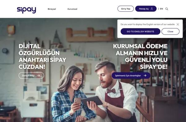 sipay.com.tr ekran görüntüsü