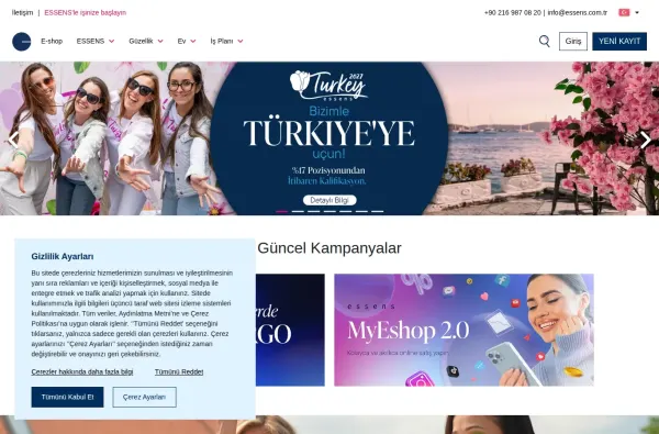 essens.com.tr ekran görüntüsü