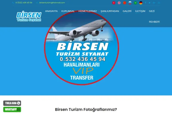 birsenturizm.com.tr masaüstü ekran görüntüsü