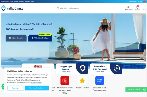villaciniz.com.tr masaüstü ekran görüntüsü