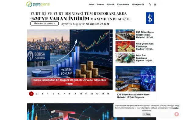 paraajansi.com.tr ekran görüntüsü