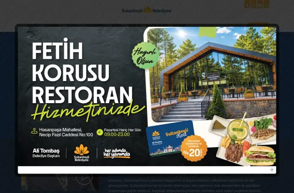 sultanbeyli.bel.tr ekran görüntüsü