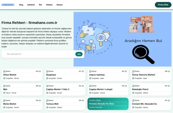 firmahane.com.tr ekran görüntüsü