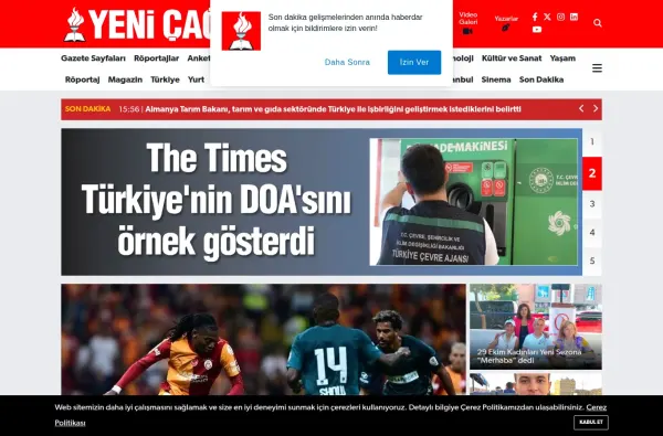 oncevatan.com.tr masaüstü ekran görüntüsü