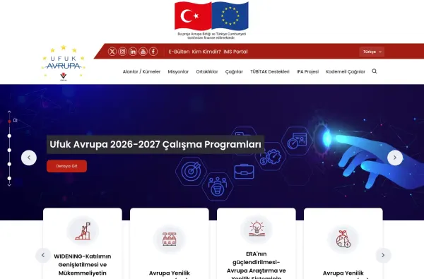 ufukavrupa.org.tr masaüstü ekran görüntüsü