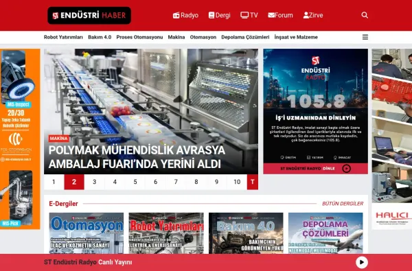 stendustri.com.tr ekran görüntüsü
