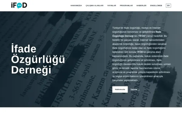 ifade.org.tr ekran görüntüsü