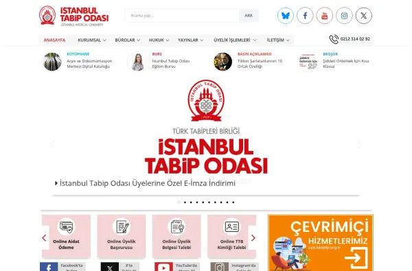 istabip.org.tr masaüstü ekran görüntüsü