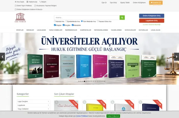 legal.com.tr ekran görüntüsü