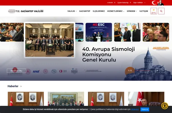 gaziantep.gov.tr masaüstü ekran görüntüsü
