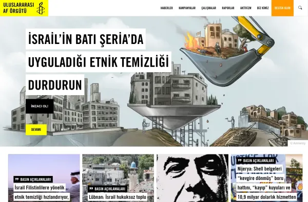 amnesty.org.tr ekran görüntüsü