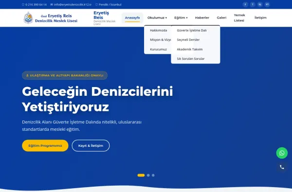eryetisdenizcilik.k12.tr ekran görüntüsü