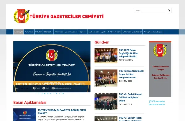 tgc.org.tr ekran görüntüsü
