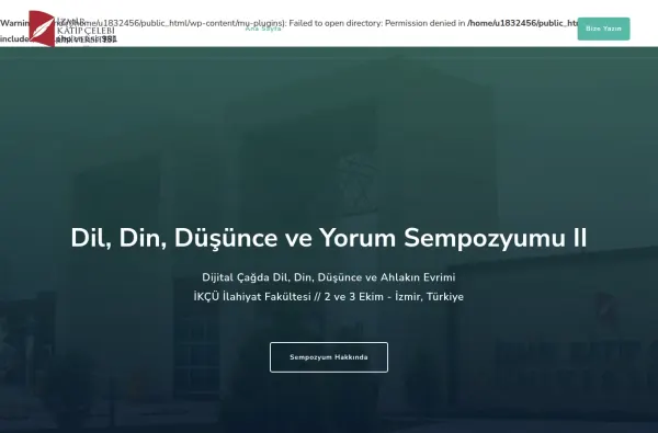 ikcuilahiyatsempozyumu.org.tr masaüstü ekran görüntüsü