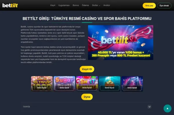 bettilt-casino.com.tr masaüstü ekran görüntüsü