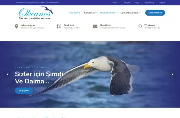okeanostercume.com.tr ekran görüntüsü