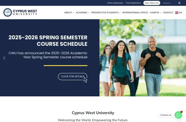 cwu.edu.tr ekran görüntüsü