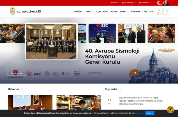 denizli.gov.tr ekran görüntüsü