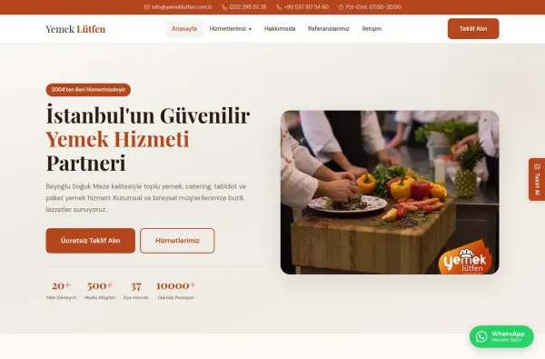 yemeklutfen.com.tr ekran görüntüsü